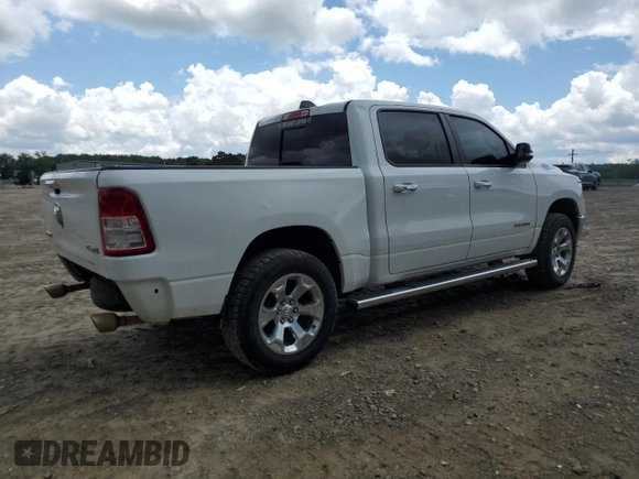 2019 Ram 1500 Big Horn with VIN 1C6SRFFT7KN739947, listed as a Copart auction lot 60479355 with 117,953 mi miles and Salvage title. Bid and sale history available at DreamBid. Image 3.