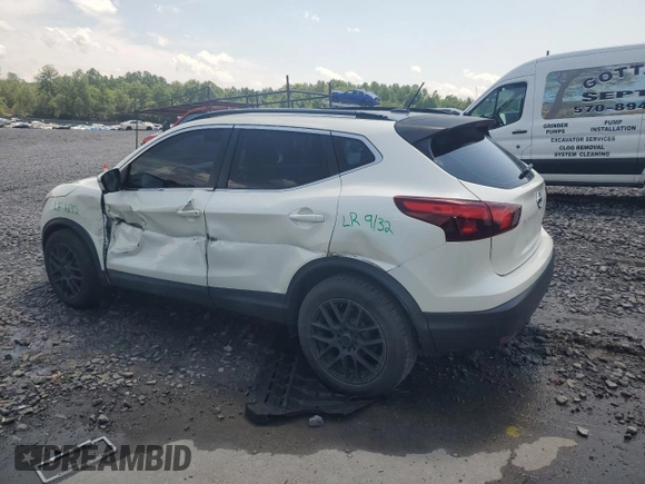 2017 Nissan Rogue SV with VIN JN1BJ1CR6HW106776, listed as a Copart auction lot 59682825 with 106,195 mi miles and Salvage title. Bid and sale history available at DreamBid. Image 2.