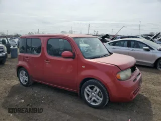 2010 Nissan Cube S z VIN JN8AZ2KR3AT168494, wystawiony jako Copart lot #49542155 z przebiegiem 96 675 mil mil oraz Szkoda całkowita • Salvage title. Historia ofert i sprzedaży dostępna na DreamBid. Obrazek 4.