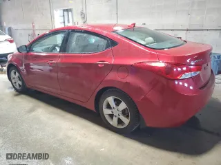 2013 Hyundai Elantra Limited with VIN KMHDH4AE4DU580827, listed as a Copart auction lot 53399965 with 121,240 mi miles and Clean Title. Bid and sale history available at carsss.com. Image 2.
