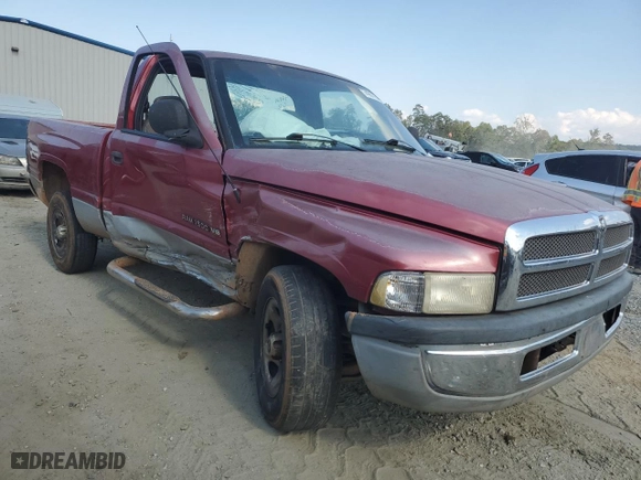 1998 Dodge Ram 1500 with VIN 1B7HC16X4WS580399, listed as a Copart auction lot 74987854 with 0 mi miles and Salvage Title. Bid and sale history available at carsss.com. Image 4.