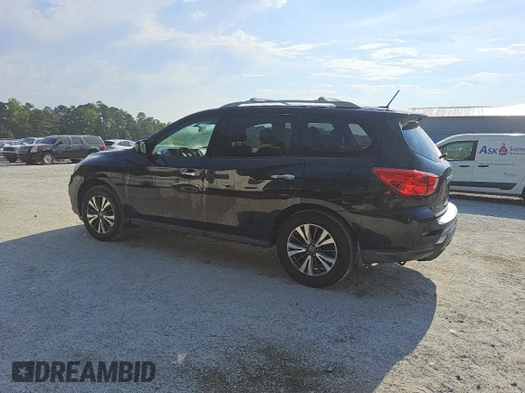 2017 Nissan Pathfinder S with VIN 5N1DR2MN1HC660286, listed as a Copart auction lot 50412525 with 118,403 mi miles and Clean Title. Bid and sale history available at carsss.com. Image 2.