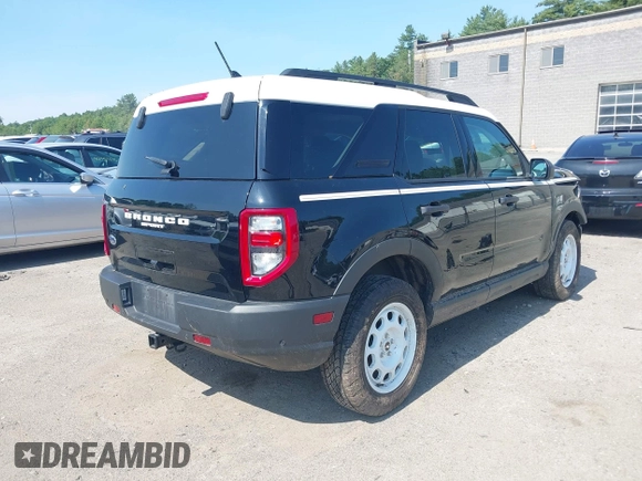 2023 Ford Bronco Sport Heritage с VIN 3FMCR9G60PRD67696, выставлен на аукционе IAAI как лот 42494256 с пробегом 35 259 миль миль и . История ставок и продаж доступна на DreamBid. Изображение 4.