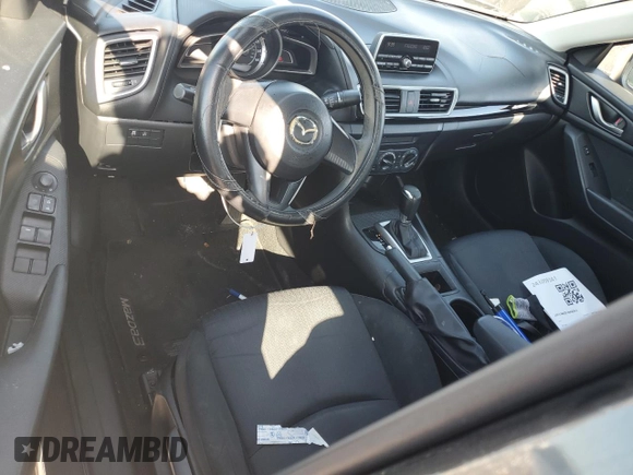 2015 Mazda 3 i SV with VIN JM1BM1T77F1247420, listed as a Copart auction lot 47079835 with 155,968 mi miles and Salvage Title. Bid and sale history available at carsss.com. Image 8.