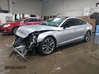 2019 Audi A5 Sportback Prestige with VIN WAUFNCF58KA077001, listed as a Copart auction lot 87217864 with 36,330 mi miles and Salvage Title. Bid and sale history available at carsss.com. Image 1.