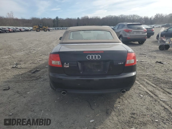 2004 Audi A4 1.8T z VIN WAUAC48H14K006412, wystawiony jako Copart lot #52686295 z przebiegiem 99 596 mil mil oraz Czysty tytuł • Clean title. Historia ofert i sprzedaży dostępna na DreamBid. Obrazek 6.