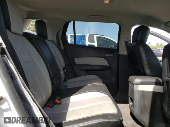 2010 GMC Terrain SLT-1 with VIN 2CTALFEW6A6340360, listed as a Copart auction lot 49709125 with 93,581 mi miles and Salvage title. Bid and sale history available at DreamBid. Image 12.
