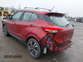 2019 Nissan Kicks S with VIN 3N1CP5CU9KL529380, listed as a IAAI auction lot 41871759 with 23,873 mi miles and . Bid and sale history available at carsss.com. Image 3.