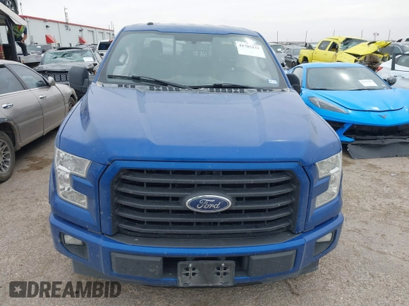 2017 Ford F-150 XL with VIN 1FTEW1CG0HKC71336, listed as a IAAI auction lot 41785133 with 107,904 mi miles. Bid and sale history available at carsss.com. Image 13.