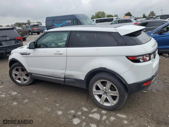 2013 Land Rover Range Rover Evoque Pure Premium with VIN SALVR1BG4DH784078, listed as a Copart auction lot 71705554 with 0 mi miles and Salvage Title. Bid and sale history available at carsss.com. Image 2.