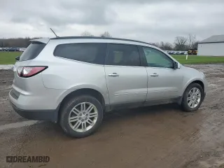 2015 Chevrolet Traverse LT with VIN 1GNKRGKD4FJ349194, listed as a Copart auction lot 52728645 with 91,956 mi miles and Salvage Title. Bid and sale history available at carsss.com. Image 3.