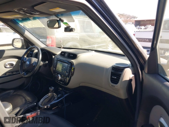 2015 Kia Soul + with VIN KNDJP3A53F7146064, listed as a IAAI auction lot 41724882 with 102,444 mi miles. Bid and sale history available at carsss.com. Image 5.