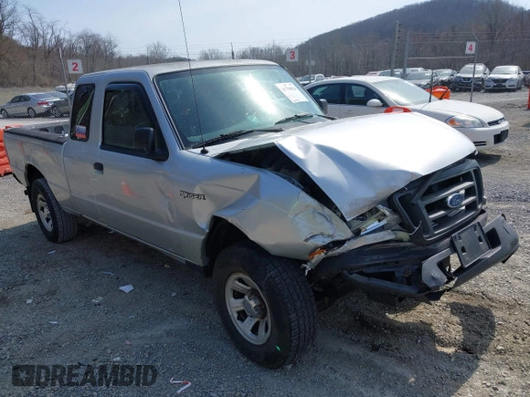 2005 Ford Ranger XL with VIN 1FTZR15E45PA56514, listed as a IAAI auction lot 41794514 with 201,913 mi miles. Bid and sale history available at carsss.com. Image 1.