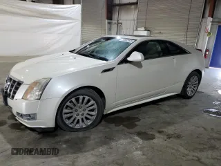 2012 Cadillac CTS Premium with VIN 1G6DS1E35C0123742, listed as a Copart auction lot 59503505 with 124,231 mi miles and Salvage title. Bid and sale history available at DreamBid. Image 1.
