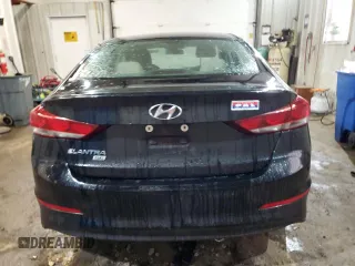 2018 Hyundai Elantra SE z VIN KMHD74LFXJU512214, wystawiony jako Copart lot #50539025 z przebiegiem 76 068 mil mil oraz Szkoda całkowita • Salvage title. Historia ofert i sprzedaży dostępna na DreamBid. Obrazek 6.