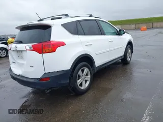 2013 Toyota RAV4 XLE with VIN 2T3WFREV7DW012181, listed as a IAAI auction lot 41795341 with 127,066 mi miles. Bid and sale history available at carsss.com. Image 4.