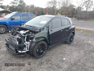 2022 Chevrolet Trax LT with VIN KL7CJLSM1NB513245, listed as a IAAI auction lot 41281243 with 23,686 mi miles. Bid and sale history available at carsss.com. Image 17.