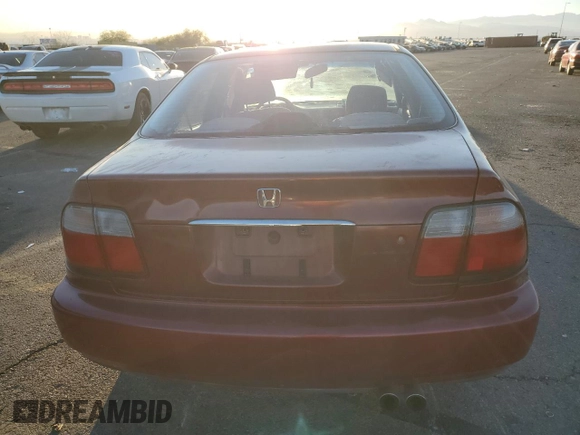 1997 Honda Accord EX with VIN 1HGCD5651VA078484, listed as a Copart auction lot 81836314 with 230,456 mi miles and Salvage Title. Bid and sale history available at DreamBid. Image 6.