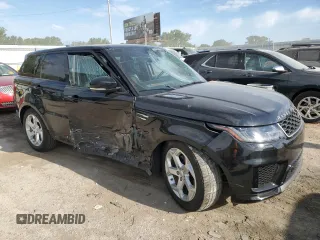 2018 Land Rover Range Rover Sport HSE z VIN SALWR2RK9JA181782, wystawiony jako Copart lot #57911275 z przebiegiem 46 125 mil mil oraz Szkoda całkowita • Salvage title. Historia ofert i sprzedaży dostępna na DreamBid. Obrazek 4.