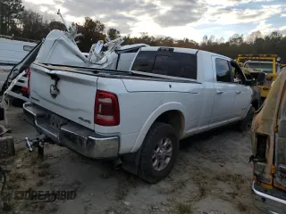 2022 Ram 3500 Laramie with VIN 3C63R3ML9NG141586, listed as a Copart auction lot 76458344 with 0 mi miles and Salvage Title. Bid and sale history available at carsss.com. Image 3.