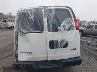 2019 GMC Savana Cargo Van with VIN 1GTW7AFG0K1187642, listed as a IAAI auction lot 41505063 with 103,846 mi miles. Bid and sale history available at carsss.com. Image 16.