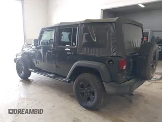 2017 Jeep Wrangler Unlimited Sport with VIN 1C4BJWDG3HL503676, listed as a IAAI auction lot 41953232 with 94,819 mi miles. Bid and sale history available at carsss.com. Image 3.