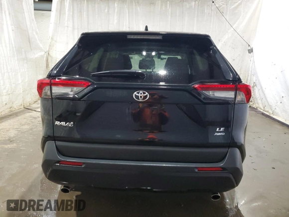 2024 Toyota RAV4 LE with VIN 2T3F1RFV8RC441822, listed as a Copart auction lot 52005965 with 23,634 mi miles and Salvage Title. Bid and sale history available at carsss.com. Image 6.