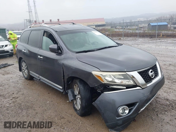 2014 Nissan Pathfinder SV with VIN 5N1AR2MM2EC607490, listed as a IAAI auction lot 42015773 with 139,905 mi miles. Bid and sale history available at carsss.com. Image 6.