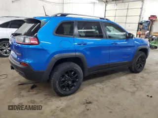 2019 Jeep Cherokee Trailhawk with VIN 1C4PJMBX4KD478219, listed as a Copart auction lot 60919595 with 42,726 mi miles and Salvage title. Bid and sale history available at DreamBid. Image 3.