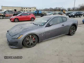 2015 Maserati GranTurismo Sport с VIN ZAM45VLA7F0141088, выставлен на аукционе Copart как лот 42496054 с пробегом 35 451 миль миль и . История ставок и продаж доступна на DreamBid. Изображение 1.