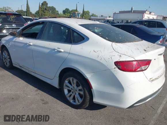 2015 Chrysler 200 Limited z VIN 1C3CCCAB9FN621503, wystawiony jako IAAI lot #42238642 z przebiegiem 128 397 mil mil oraz . Historia ofert i sprzedaży dostępna na DreamBid. Obrazek 3.