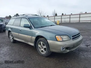 2001 Subaru Legacy Outback Limited with VIN 4S3BH686317611338, listed as a IAAI auction lot 41633888 with 317,556 mi miles and . Bid and sale history available at DreamBid. Image 1.