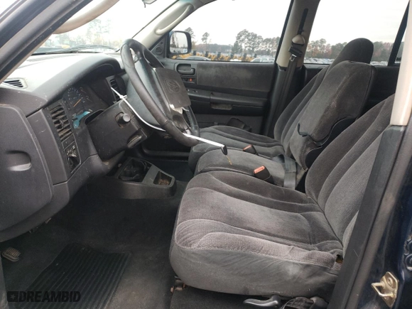 2001 Dodge Dakota Sport with VIN 1B7HL2AN41S258253, listed as a Copart auction lot 82574434 with 0 mi miles and Salvage Title. Bid and sale history available at carsss.com. Image 7.