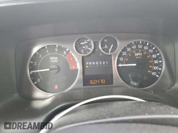 2007 Hummer H3 SUV with VIN 5GTDN13E178115646, listed as a Copart auction lot 80996834 with 160,478 mi miles and Salvage Title. Bid and sale history available at carsss.com. Image 9.