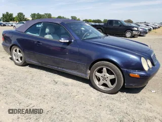 2000 Mercedes-Benz CLK 320/430 z VIN WDBLK70G9YT053107, wystawiony jako Copart lot #54883225 z przebiegiem 374 260 mil mil oraz Szkoda całkowita • Salvage title. Historia ofert i sprzedaży dostępna na DreamBid. Obrazek 4.