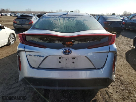 2019 Toyota Prius Prime Plus with VIN JTDKARFP2K3112170, listed as a Copart auction lot 50794605 with 162,001 mi miles and Clean Title. Bid and sale history available at carsss.com. Image 6.