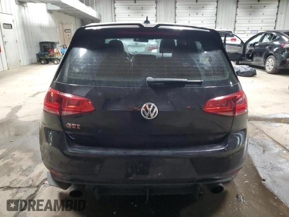 2015 Volkswagen Golf GTI Autobahn w/Performance Pkg with VIN 3VW447AU7FM101829, listed as a Copart auction lot 85468914 with 115,767 mi miles and Non Repairable. Bid and sale history available at carsss.com. Image 6.