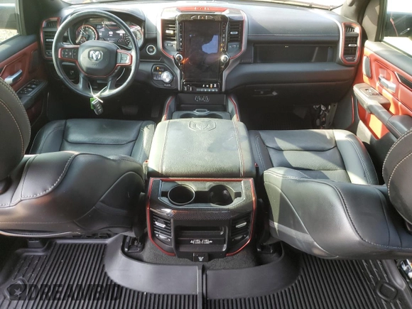 2020 Ram 1500 Rebel with VIN 1C6SRFLT4LN144723, listed as a Copart auction lot 59843935 with 90,936 mi miles and Salvage title. Bid and sale history available at DreamBid. Image 8.