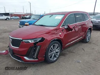 2024 Cadillac XT6 FWD Premium Luxury with VIN 1GYKPCRS4RZ753639, listed as a IAAI auction lot 41607025 with 2,743 mi miles. Bid and sale history available at carsss.com. Image 17.