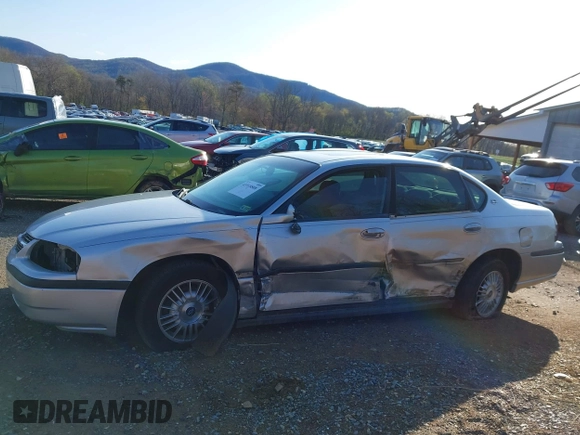 2000 Chevrolet Impala with VIN 2G1WF55E8Y9197164, listed as a IAAI auction lot 41918808 with 115,699 mi miles and . Bid and sale history available at DreamBid. Image 6.