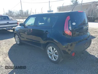2015 Kia Soul + with VIN KNDJP3A53F7146064, listed as a IAAI auction lot 41724882 with 102,444 mi miles. Bid and sale history available at carsss.com. Image 3.