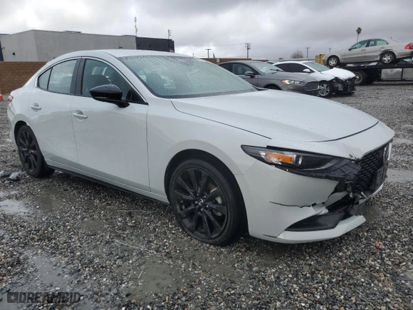 2024 Mazda Mazda3 Sedan 2.5 S Select Sport with VIN 3MZBPABM5RM424923, listed as a Copart auction lot 45372285 with 8,745 mi miles and Salvage Title. Bid and sale history available at carsss.com. Image 4.