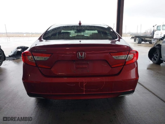2019 Honda Accord Sedan LX 1.5T with VIN 1HGCV1F12KA022018, listed as a IAAI auction lot 41476638 with NaN miles. Bid and sale history available at carsss.com. Image 16.