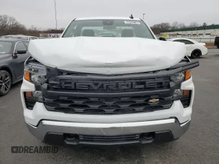 2024 Chevrolet Silverado 1500 Work Truck with VIN 3GCNAAED8RG363871, listed as a Copart auction lot 50422745 with 8,338 mi miles and Clean Title. Bid and sale history available at carsss.com. Image 5.