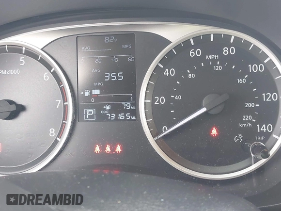2023 Nissan Versa S with VIN 3N1CN8DVXPL825353, listed as a IAAI auction lot 42623002 with 73,165 mi miles and . Bid and sale history available at DreamBid. Image 15.