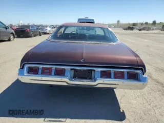 1973 Chevrolet Caprice z VIN 1N39Y3S238634, wystawiony jako Copart lot #50269135 z przebiegiem 39 614 mil mil oraz Szkoda całkowita • Salvage title. Historia ofert i sprzedaży dostępna na DreamBid. Obrazek 6.