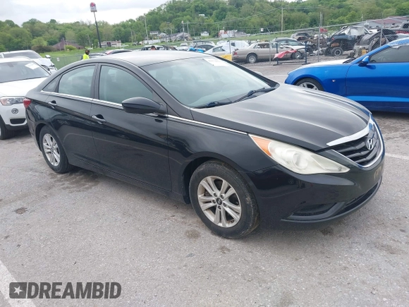 2011 Hyundai Sonata GLS with VIN 5NPEB4AC1BH232564, listed as a IAAI auction lot 42172923 with 162,851 mi miles and . Bid and sale history available at carsss.com. Image 1.