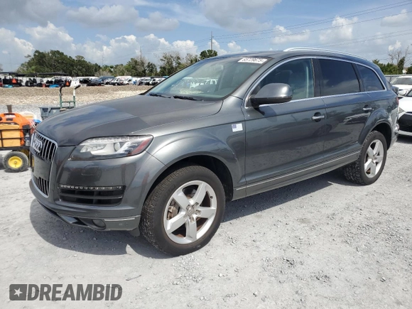 2013 Audi Q7 Premium Plus z VIN WA1LMAFE7DD000712, wystawiony jako Copart lot #65729675 z przebiegiem 206 562 mil mil oraz Czysty tytuł • Clean title. Historia ofert i sprzedaży dostępna na DreamBid. Obrazek 1.