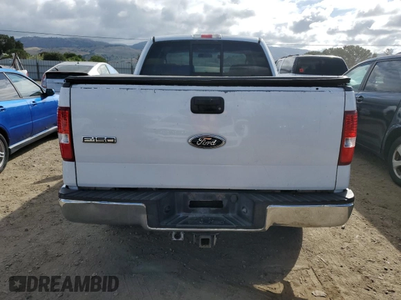 2005 Ford F-150 XLT with VIN 1FTPX12595NA67280, listed as a Copart auction lot 56922545 with 237,318 mi miles and Salvage title. Bid and sale history available at DreamBid. Image 6.