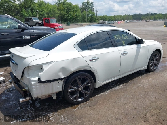 2013 Nissan Maxima SV с VIN 1N4AA5AP4DC813443, выставлен на аукционе IAAI как лот 42427858 с пробегом 202 019 миль миль и . История ставок и продаж доступна на DreamBid. Изображение 4.